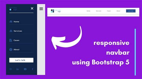 View more Tutorials. . Bootstrap 5 responsive navbar codepen